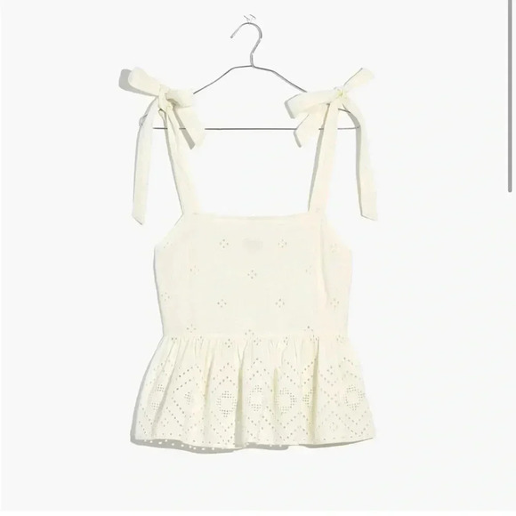 Madewell Rosalie stir Strap Tank Top - Picture 3 of 8